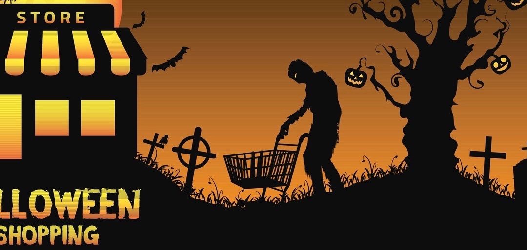 halloween store open in graveyard