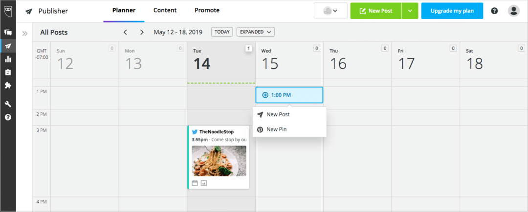 evernote calendar function