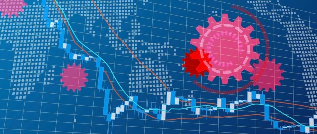 Image of stock price decline due to coronavirus