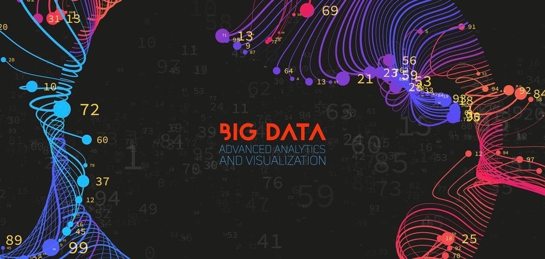 big data information sorting visualization.