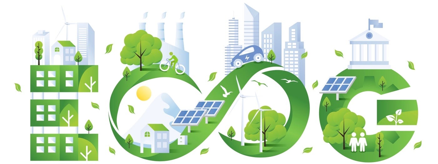 Sustainable ESG Green